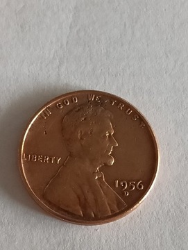 1 cent 1956 D USA 