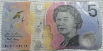 Australia $ 5 dolarów 2016 Elżbieta II Parlament