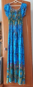Długa, letnia sukienka L, XL , 42