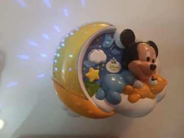 Pozytywka, lampka Disney Mickey Mouse  
