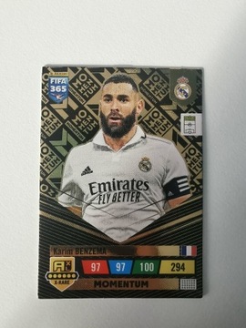 Karta Momentum FIFA 365 Karim Benzema