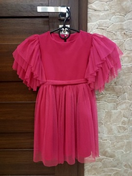 Noeli sukienka tiulowa Diana amarant różowa 110