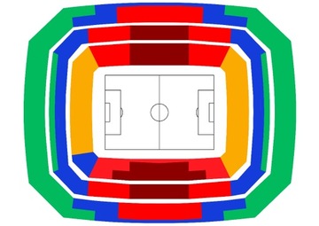 Bilet 1 kategoria Polska - Holandia EURO 2024 Hamburg 16.06.2024 Sektor 5C