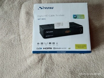 Tuner DVB-C Cyfrowy Dekoder Telewizji Kablowej HD