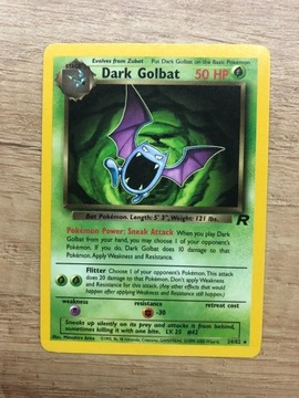 Karta Pokemon Dark Golbat Team Rocket 24/82