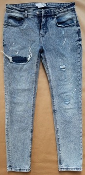 House spodnie jeansowe slim W 30 L 30