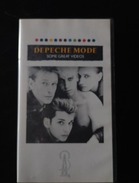 Kaseta VHS Depeche Mode.