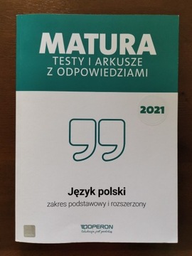 język polski matura testy arkusze z odpowiedziami