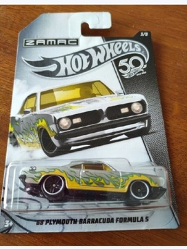 Hot Wheels Zamac 68 Plymouth Barracuda Formula S