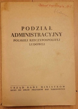 Podział administracyjny PRL 1960