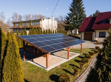 Carport fotowoltaiczny Fotowoltaika wiata Prudnik