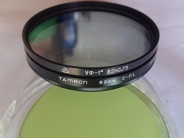 TAMRON C-PL + filtr UV-1 82mm + soczewka limoka 