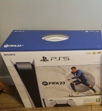 Konsola PS5 PlayStation 5  z napędem.