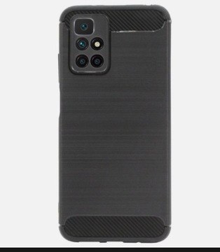 Etui Bumper Carbon LUX do Xiaomi Redmi 10 