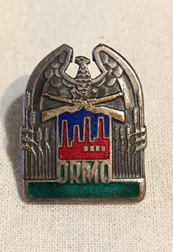 Odznaka ORMO mała (nakrętka)
