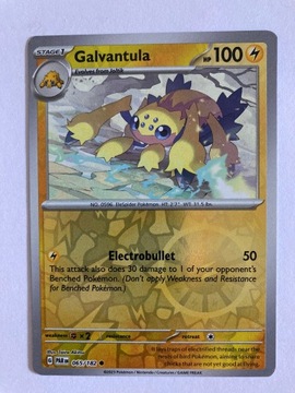 Pokemon Paradox Rift Galvantula Reverse 065/182