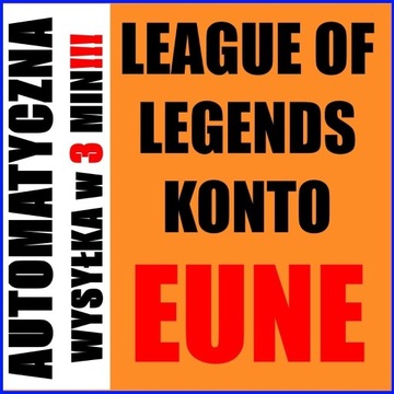 League of Legends konto smurf LOL EUNE 40 - 80K BE
