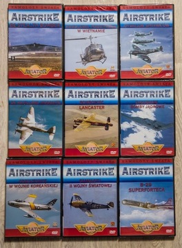 Samoloty świata Aviator Collection - 9 płyt DVD