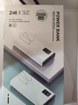 POWERBANK 20000mAh 22,5W QC3.0