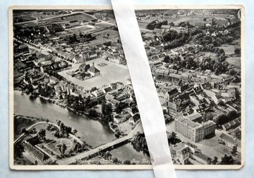 OSTPREUßEN: DARKEHMEN PANORAMA LOTNICZA 1938 - 5484