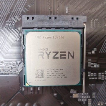 Procesor Amd Ryzen 5 3400G Radeon RX Vega11 +Pasta