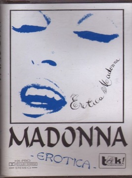 Madonna - Erotica vol.1 vol.2 - 2 kasety