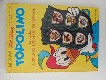 Walt Disney Topolino N'1010 z 1975 roku j. Włoski 