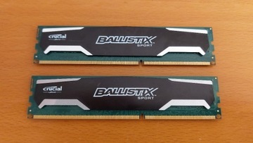 Pamięć RAM DDR3 Crucial Balistix sport 8GB (2x4GB)