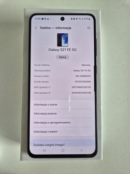 Smartfon Samsung Galaxy S21 FE