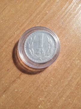 Moneta 1zł 1975 rok bez znaku mennicy PRL