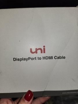 Kabel do HDMI DisplayPort