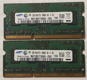 Pamięć RAM DDR3 Samsung M471B5773DH0-CH9 2x2GB