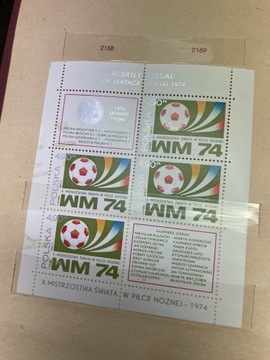 Blok mistrzostwa świata w piłce nożnej 1974 2168 9