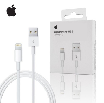 ORYGINALNY KABEL ŁADOWARKA USB APPLE IPHONE 1M