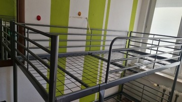 Łóżko piętrowe JYSK-metalow+materace-za 40% ceny 