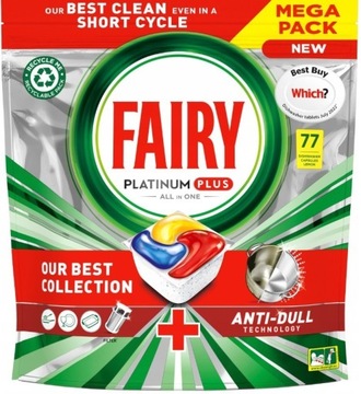 FAIRY Platinum Plus All In One  77SZ lemon.