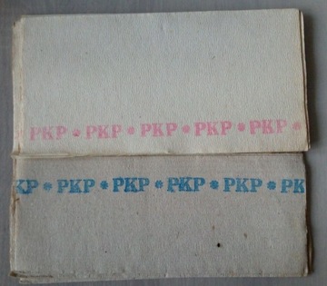 PKP - oryginalny stary papier toaletowy