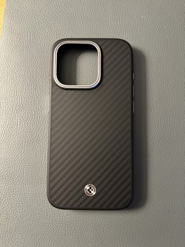 Etui Spigen Enzo Aramid iPhone 15 pro karbon 