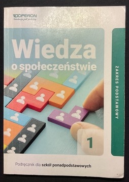 Wiedza o społeczeństwie 1. Podręcznik