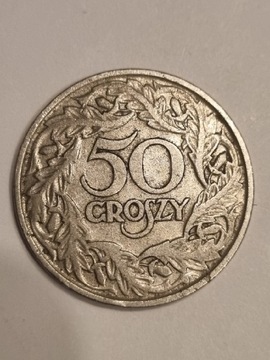 50 GROSZY 1923 RZECZPOSPOLITA POLSKA