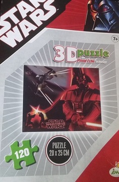 STAR WARS - PUZZLE 3D - VISUAL ECHO - 120 EL.