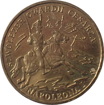 2 zł z 2010 r - SZWOLOŻER GWARDII CES. NAPOLEONA I