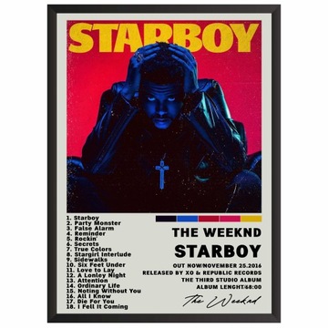 The Weeknd Starboy Plakat z albumem