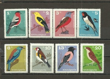 Bułgaria 1965 - Ptaki **