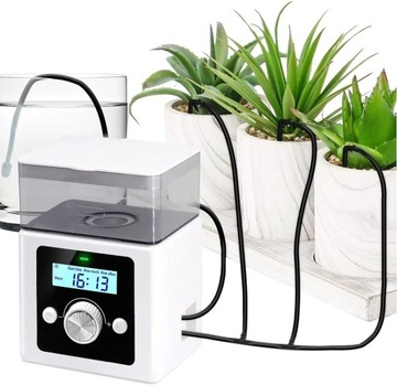 Automatyczny system nawadniania roślin.