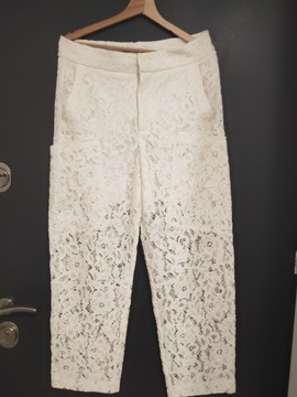 Spodnie koronkowe Zara XS/S