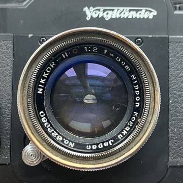Nikkor H.C. 50mm f2 M39 LTM Leica Thread Mount