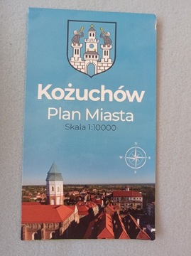 Kożuchów plan miasta 