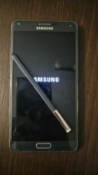 Samsung Note 4 czarny bez simlocka, etui Qi charge