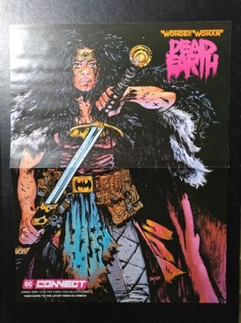 Wonder Woman Dead Earth mini plakat, DC Connect
